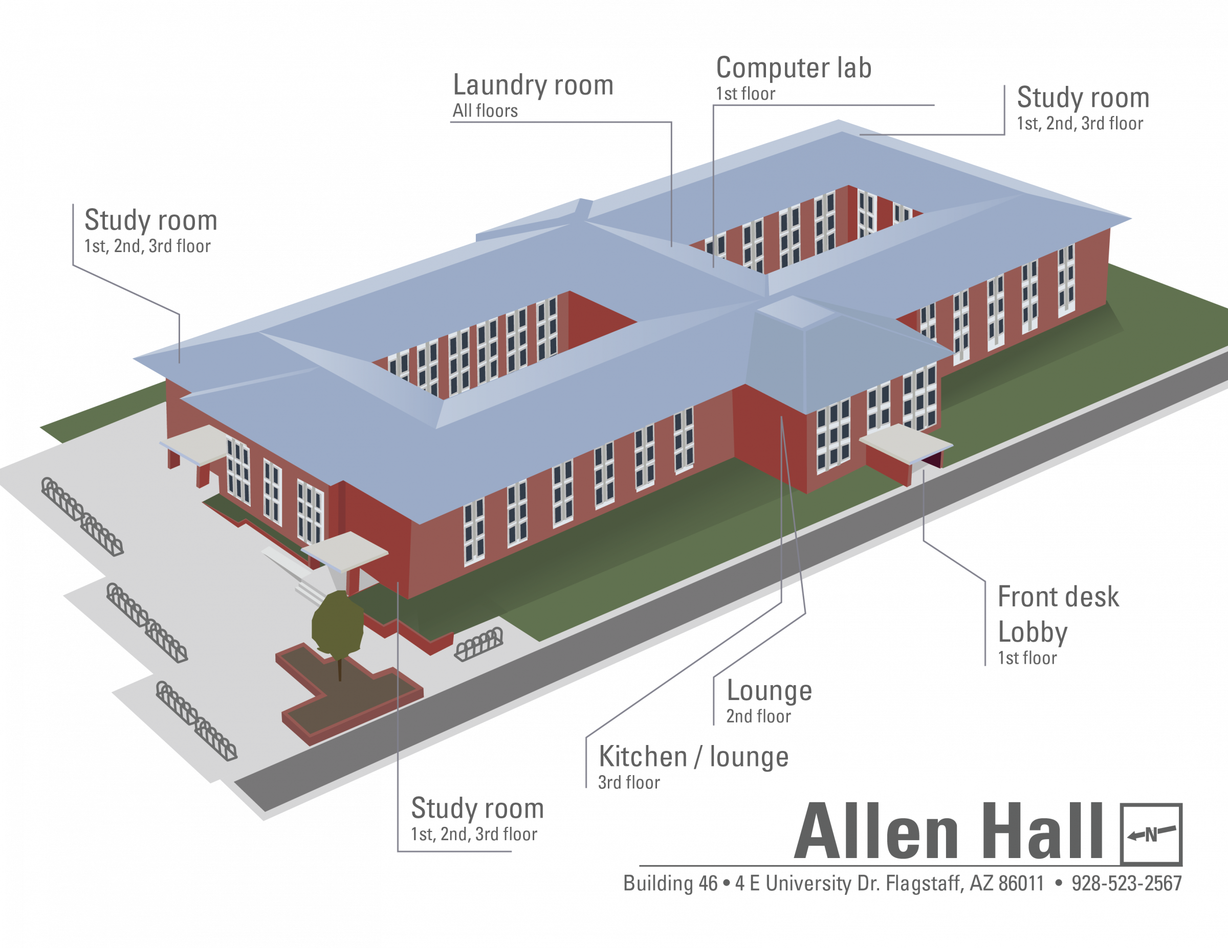 Allen Hall Campus Living Community - Allen | Campus Living