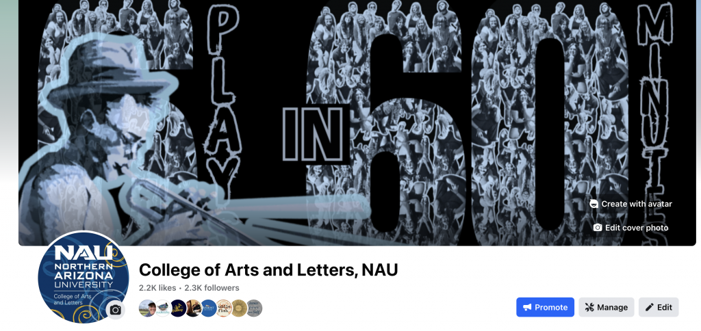 Screen shot of facebook account banner