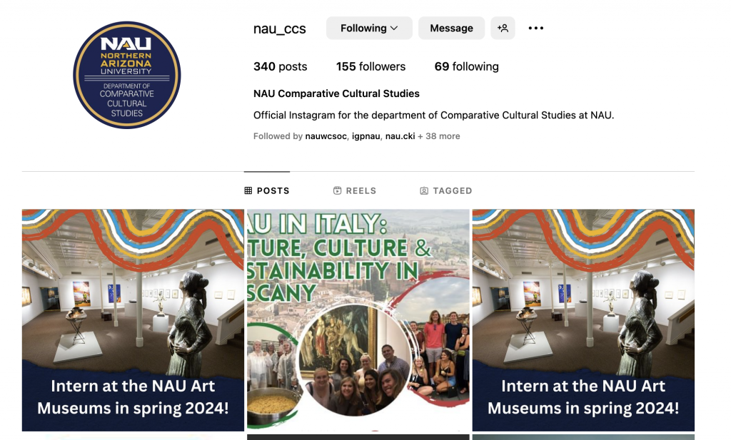 Banner for CCS  instagram page 