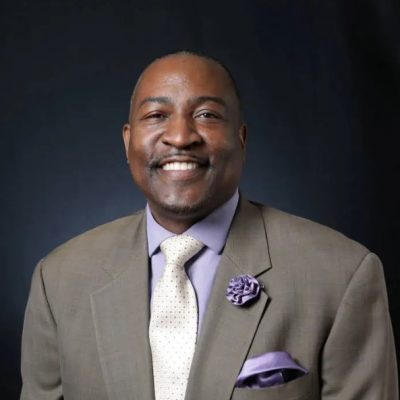 Tyrone Thompson posing for an photo