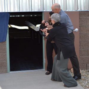 Ribbon Cutting for Roll-off Roof #2
