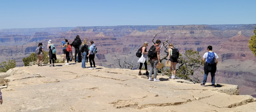 AST184L Class at the Grand Canyon