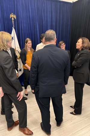 Chatting with VP Harris