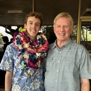 Connor Auge and Dave Sanders.