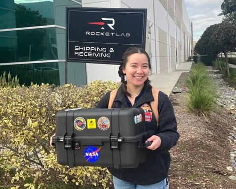 Laura Lee with VISIONS at RocketLab