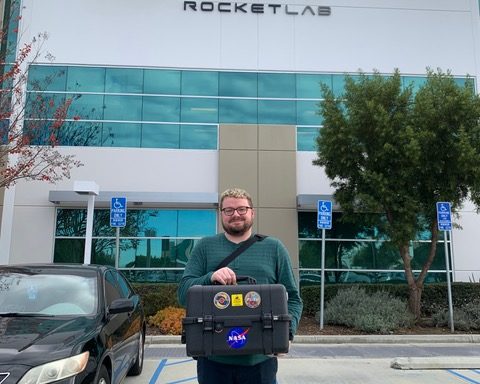 Chris Haberle with VISIONS at RocketLab
