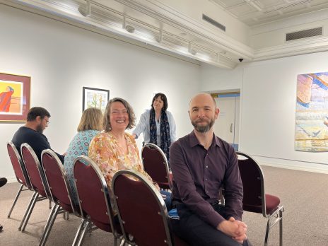 people smile at an event&hellip; <a href=