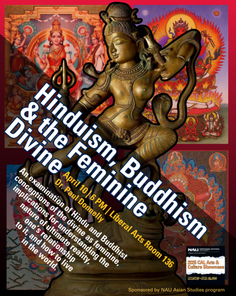 poster for Hinduism Buddhism event