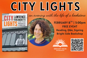 City Lights book signing flyer