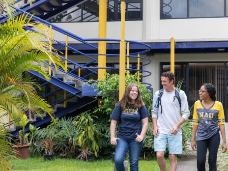 NAU students on study abroad in Costa Rica