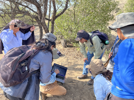 NAU students in Peru at archaeological dig