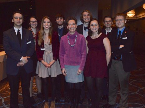 NAU students at McGill University McMUN