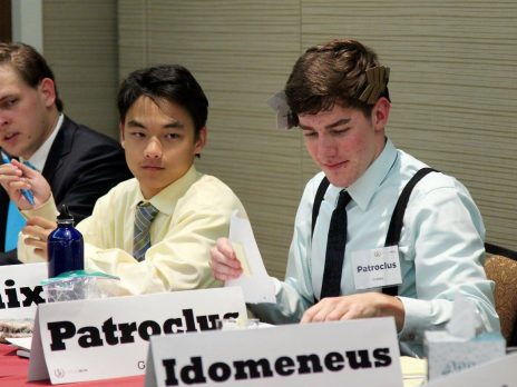 NAU students at Trojan MUN