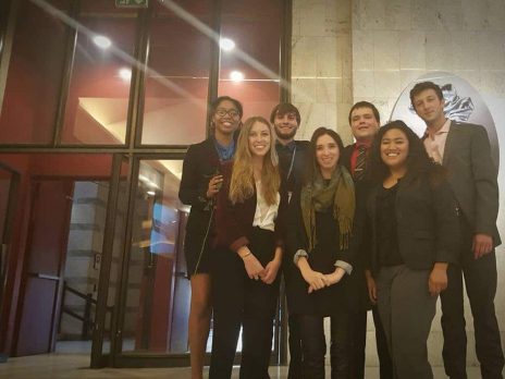 NAU students at World MUN