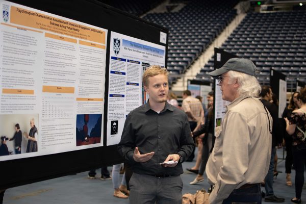 Student poster presentation