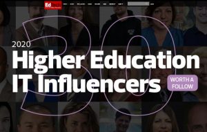 Photo of cover art for article including Dr. Miller as an IT Influencer