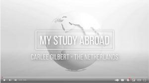 Image of YouTube screen for Carlee Gilbert's video