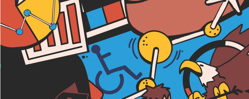 The front cover for the institute for human development's report to the community is shown