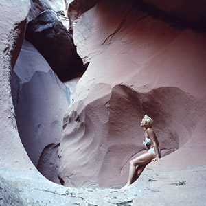 Katie Lee in Glen Canyon