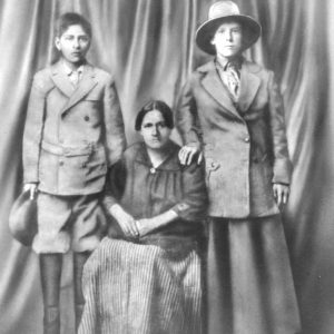 [Left to right - Cruz Estrella, Blasa Rodriguez and Maria Lopez Rodriguez.]