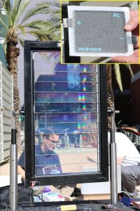 photo of multifuctional carbon fiber composites research lab equipment