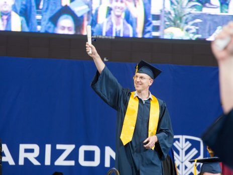 photo of nau commencement