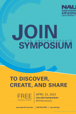 2022 NAU Undergraduate Symposium Gallery with examples of past student projects