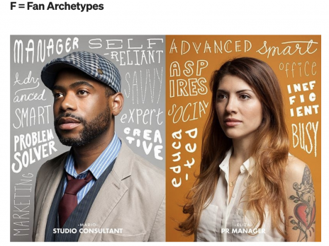 head shopts representing two different fan archetypes, details in the article at link