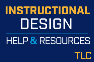 Blue box Instructional Design Help & Resources TLC