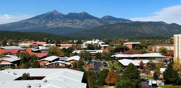 shot of Flagstaff campus