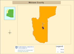 Mohave county map