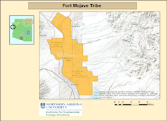 fort mojave tribe map