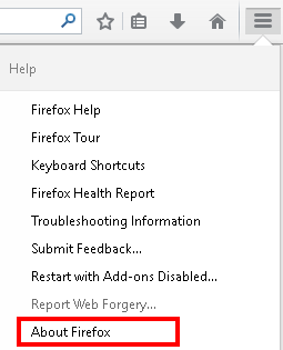 Discovering your System - Firefox - About Firefox