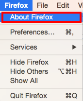 Discovering your System - Firefox_Mac - About Firefox