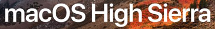 Mac High Sierra - Logo 