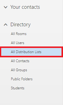 OWA - Distribution Groups - Step 7 replace
