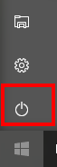 Windows 10 - Power Button