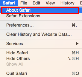 Discovering your System - Safari - About Safari