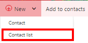 S4B - Outlook WebApp - Adding Distribution List - Step 4