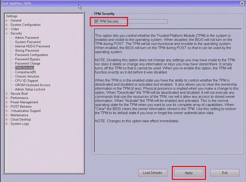 Windows 8 - TPM Security