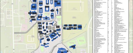 Nau Map Of Campus Gis Campus Reference Maps | Information Technology Services