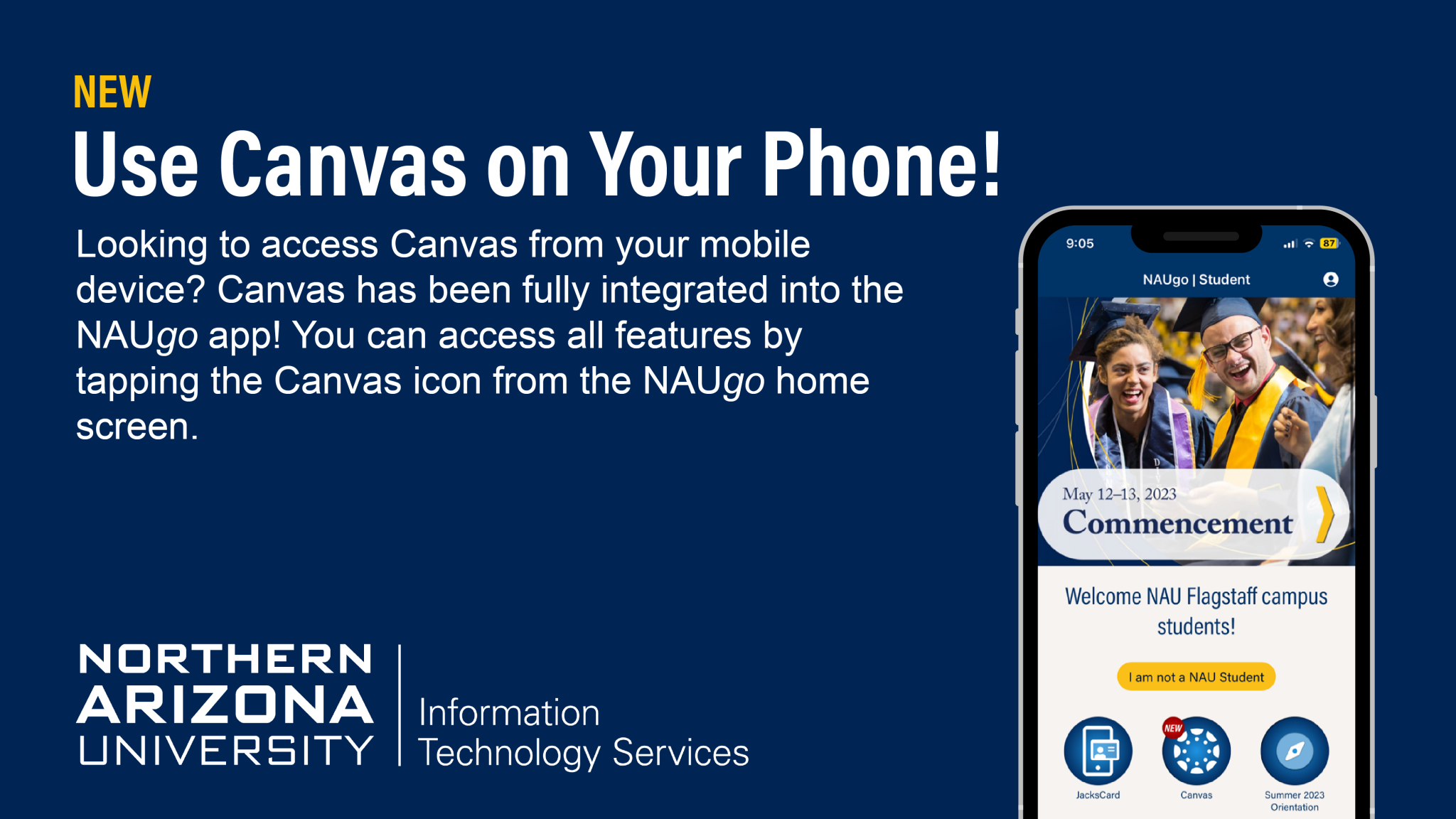 Canvas at NAU Information Technology Services