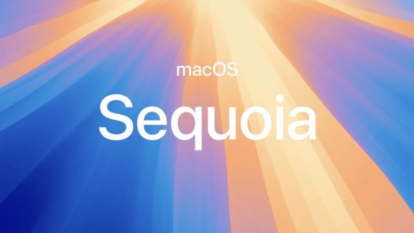 The macOS Sequoia logo.