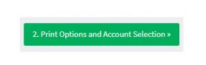 Print options and account selection
