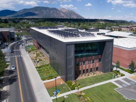 NAU campus overview of building