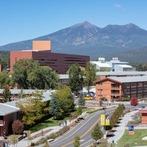 Elevated view of Northern Arizona University Mountain Campus