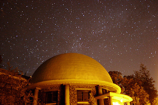 lowell-observatory-rotunda-night