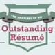 An infographic for the Outstanding Resume infographic