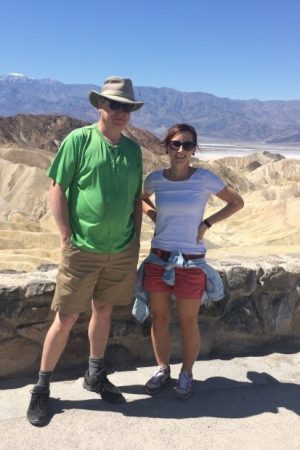 Frank and Rebecca at Death Valley
