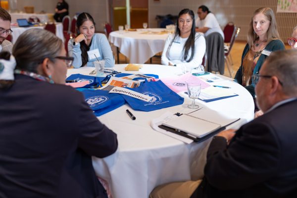 AICHEF attendees during the group discussion talking about opportunities